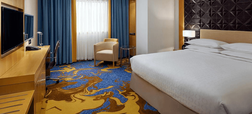 מכה Sheraton Makkah Jabal Al Kaaba Hotel מראה חיצוני תמונה A room at the hotel