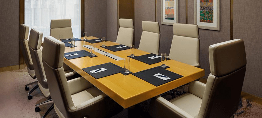 מכה Sheraton Makkah Jabal Al Kaaba Hotel מראה חיצוני תמונה A boardroom table