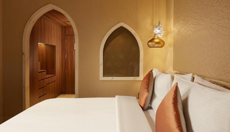 מכה Sheraton Makkah Jabal Al Kaaba Hotel מראה חיצוני תמונה A bedroom at the hotel